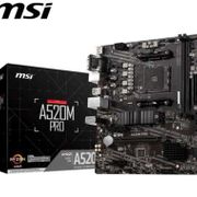 MSI A520M Pro AM4 DDR4 A520 M.ATX M.2 Socket Support Ryzen Gen 3 & 4th