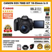 CANON EOS 700D KIT LENSA 18-55MM IS STM FREE ACCESORIES KAMERA