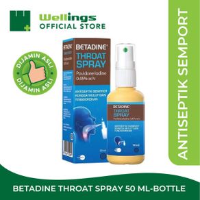 BETADINE Throat Spray 50 mL