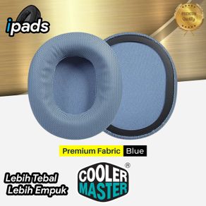 earpad ear pad cup cushion cooler master mh630 mh650 mh670 mh752 busa - premium f blue