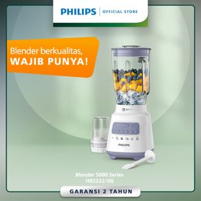 Philips 2L Blender Glass Jar HR2222/00  - Motor Thermo Protector Sensor ProBlend 4 Pisau 5 speed setting Dry Mill jar kaca ungu