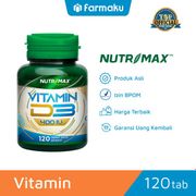 Nutrimax Vitamin D3 400 IU 120 Tab