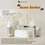 Ms Glow Paket Isi 4 Item - Whitening Series - Luminous Series - Ultimate Series - Acne Series - Whitening Cell Dna - 5 Varian Paket - Skincare Pencerah Kulit - Ratu Kosmetik Online