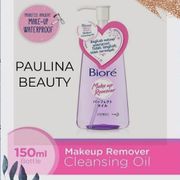 100% Original - Biore Make Up Remover Cleansing Oil 150Ml / Pembersih Make Up / Pembersih Wajah
