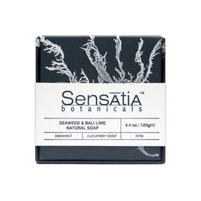 Sensatia Botanicals Seaweed & Bali Lime Natural Soap 125 Gr