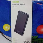Power Bank Robot 10000Mah Dual Input & Output Anti-Slip White & Black - Putih