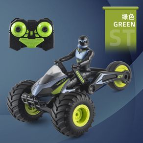 Sepeda Motor Remote Control RC Stunt Mobil 360 ° Berputar Deformasi Sepeda Motor Mainan Hadiah Mainan 2.4GHZ