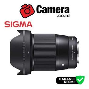 CAMERA.CO.ID - SIGMA 16mm f/1.4 DC DN | Contemporary Lens for Fujifilm X