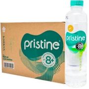 pristine 8+ water 600ml x 24 botol - air minum pristine - air alkali