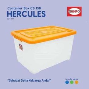 Dijual Container Box Shinpo 150L CB 150 Kontainer Box Kotak Penyimpanan Jumbo Berkualitas