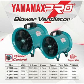 Portable Ventilator 10 Inchi yamamax pro blower ventilator