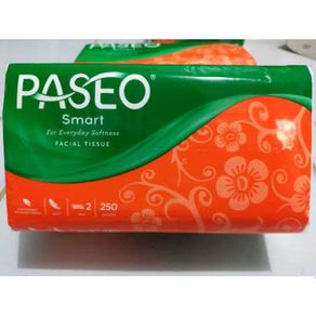 Paseo Smart Facial Soft Pack Tissue 250 Sheets ( Tisu Wajah Paseo 250 Lembar )