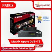 MATRIX APPLE MERAH HD SET TOP BOX DVB-T2 / DIGITAL - 100% ORI
