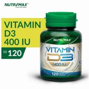 nutrimax vitamin d3 400 iu 120 tablet