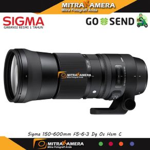 sigma 150-600mm f5-6.3 dg os hsm (c) - hitam