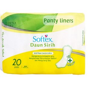 Softex Pantyliner Daun Sirih 20's