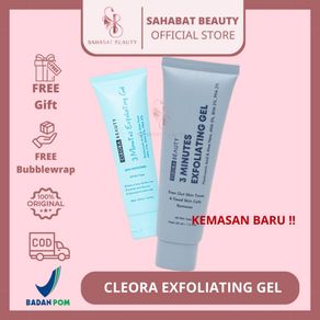 Cleora Beauty Exfoliating Gel FREE GIFT | Pemutih Wajah, Glowing & Bebas Jerawat