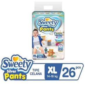 Pilihan SWEETY SILVER PANTS XL 26 | 38,578.00 | Harga 9/2022 | ShopBack