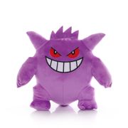 TAKARA TOMY Pokemon 27Cm Gengar Mainan Mewah Gengar Boneka Lembut Mainan Hewan untuk Hadiah Anak-anak Anak-anak