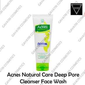 acnes natural care face wash 100 g - deep pore clean