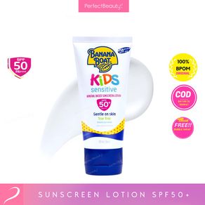 Banana Boat Kids SPF50+ (90ml) Sensitive Suncreen Lotion