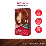 Revlon Colorsilk Hair Color Medium Auburn 42 Keratin