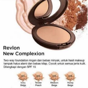 revlon refill new complexion two way foundation - medium beige