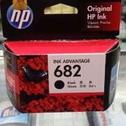 Tinta Hp 682 Black ink catridge original