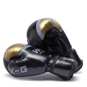 woesad sarung tangan tinju mma boxing muay thai glove wsd-85 - hitam