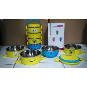 Rantang / Lunch Box 4 Susun Karakter 3D