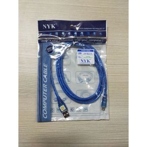 KABEL USB CHARGER STIK PS3 KABEL HARDISK NYK BIRU