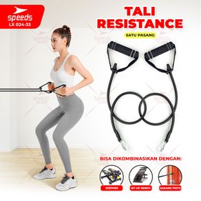 SPEEDS Tali Stretching Fitness Tali Resistance Elastis Olahraga Gym Resistance Lentur 024-33