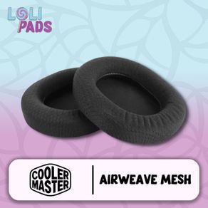busa earpad ear cushion cooler master mh630 mh650 mh670 mh752 earcup - airweave mesh