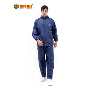 jas hujan setelan dewasa tiger head profesional 68276 - hijau twist