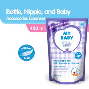 MY BABY Bottle Nipple & Baby Accessories Cleanser PUMP & REFILL
