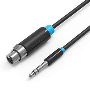 Vention BBE 5M Kabel Aux Audio Mic 6.5mm Male to XLR Female