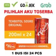 Teh Botol Sosro Kotak Original 200 ml - ( HARGA 1 DUS ISI 24 pcs )