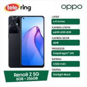 OPPO Reno8z 5G Smartphone 8GB + 256GB