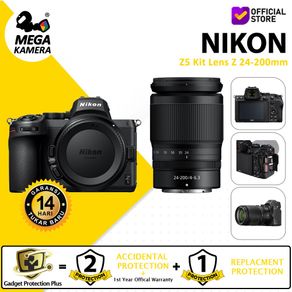 Nikon Z5 with Lens Z 24-200mm Mirrorless Camera - Z 5 Body Only