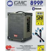 Speaker GMC 899P Portable bluetooth free 2 mic wireless