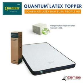 Quantum Topper Latex 9cm Intense Mattress - 180x200cm