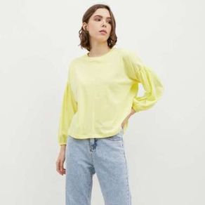 nona march tee long sleeve lavender 