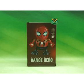 Dance Hero Dancing Robot Marvel Spiderman Mainan Anak Laki SNI K130 / S8 EJ 882