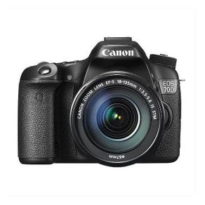 Canon EOS 70D Kit 18-135mm Hitam Kamera DSLR [Wifi/ 20.2 MP]