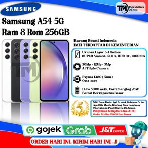 Samsung A54 5G Ram 8 Rom 256GB