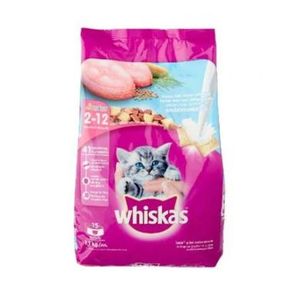 Whiskas Makanan Kucing Junior Dry Ocean Fish 1.1 Kg