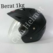 helm motor sni murah cardox jp5 polos black doff