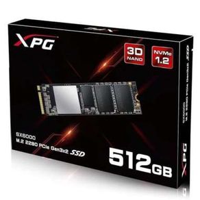 ADATA XPG SX6000 PCIe Gen3x2 M.2 2280 SSD 512GB