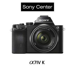 SONY CENTER CAMERA - SONY Alpha A7IV kit 28-70mm / a7 mark IV Kit 28-70mm /a7m4K / ILCE- 7M4K Kamera Mirrorless Hitam