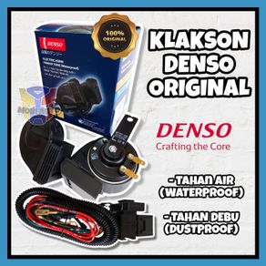 Klakson Keong DENSO 12 Volt Asli Komplit Kabel Relay Set Mobil & Motor